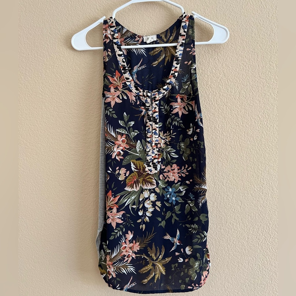Anthropologie Tiny Zuma Tunic Tank Top, XS